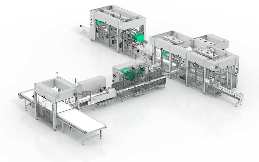 Flowpack machines - Syntegon Integrated packaging system HRM TTM 