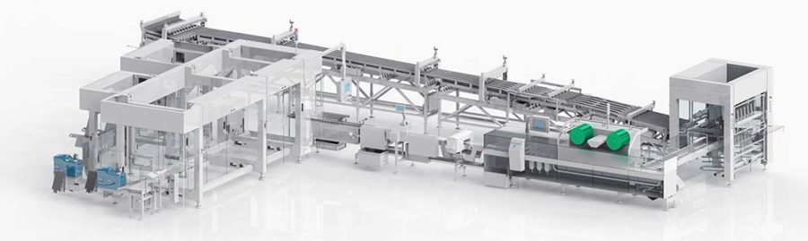 Packaging machines-Syntegon packaging line